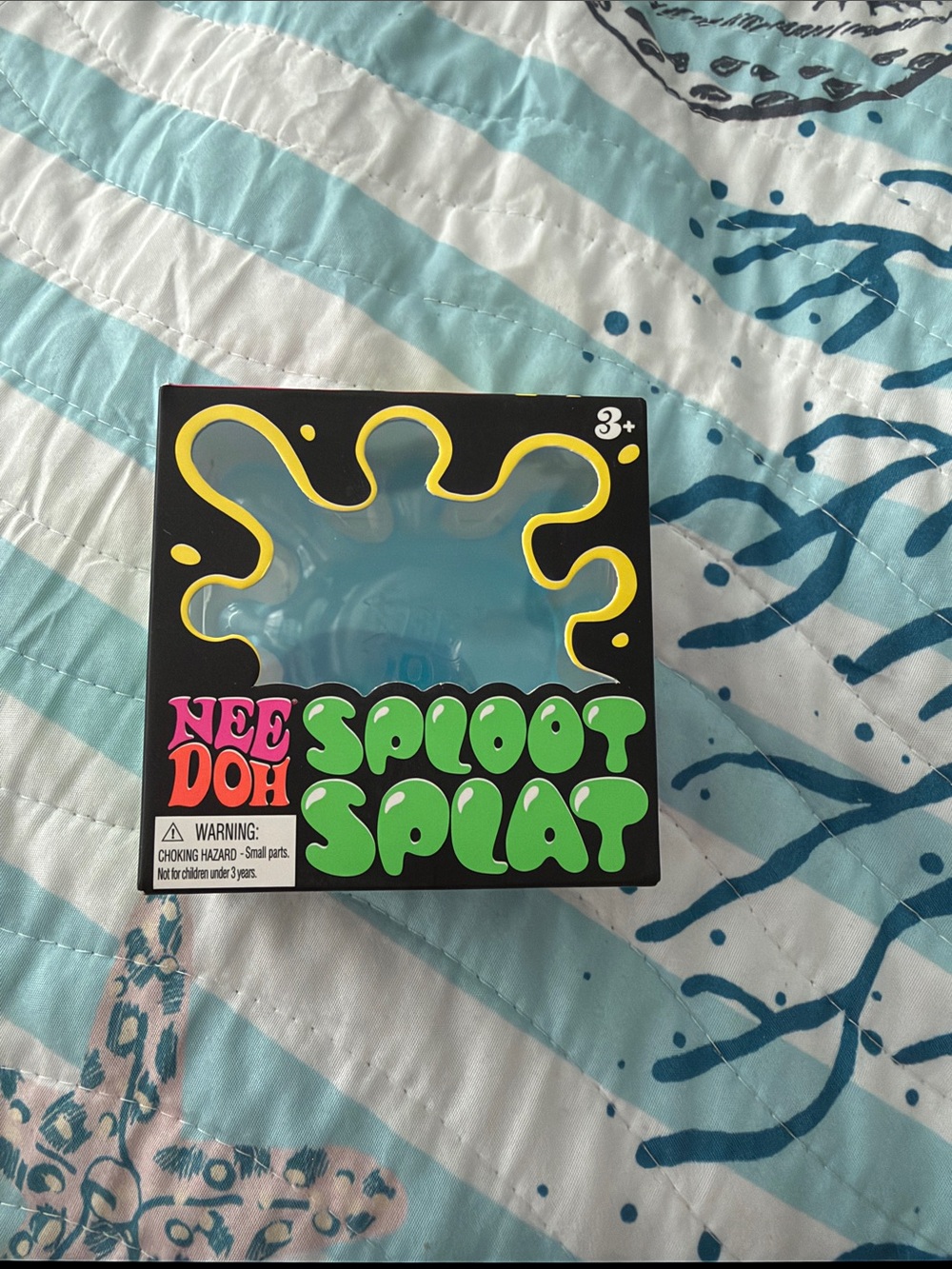 Nee Doh Sploot Splat Sensory Toy - Light Blue